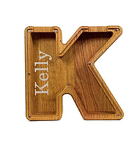 Load image into Gallery viewer, LETTER Banks - DrapelaWorks
