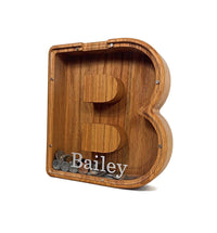 Load image into Gallery viewer, LETTER Banks - DrapelaWorks
