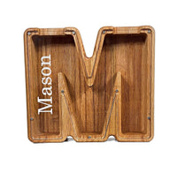 Load image into Gallery viewer, LETTER Banks - DrapelaWorks
